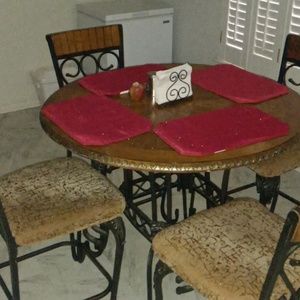 Dining table set use contact number is -1 409)347-9774